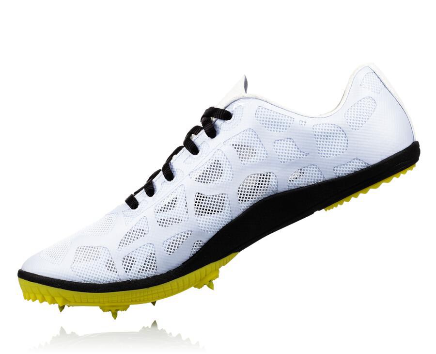 Hoka One One Rocket X Spikes Herr - Vita/Blå - WDBSF-3467